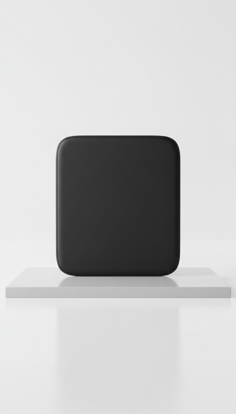Wireless Charging Pad in Onyx Black