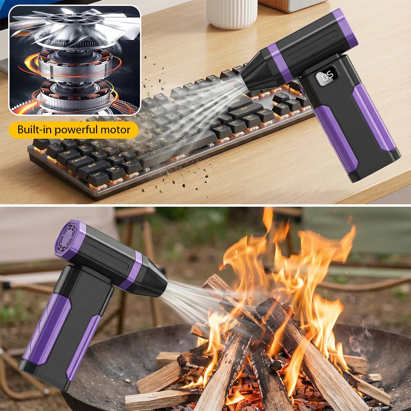 AirBlast Pro Cordless Electric Air Duster