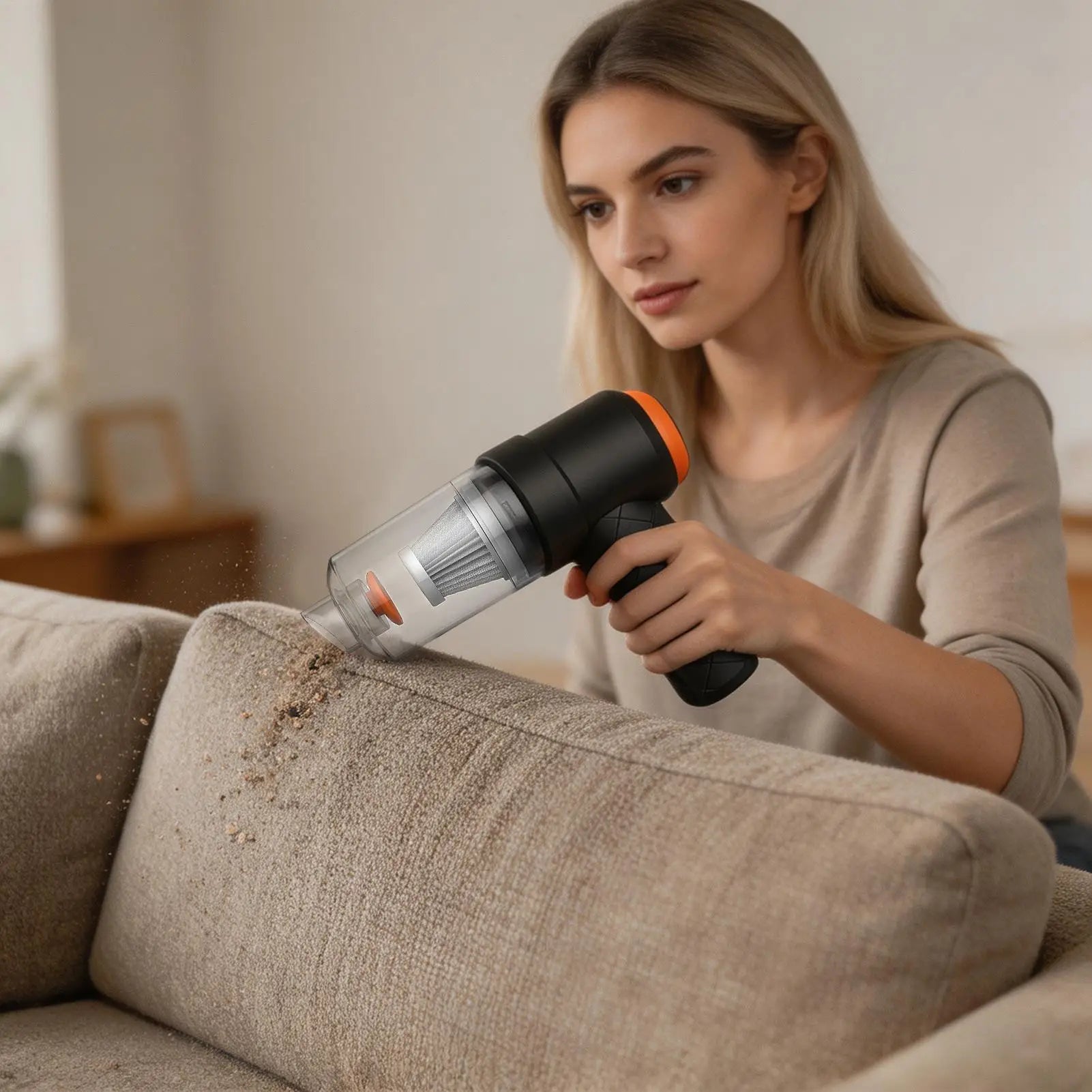TurboVac Pro Cordless Handheld Car Vacuum