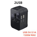 Power Global Dual USB Travel Adapter