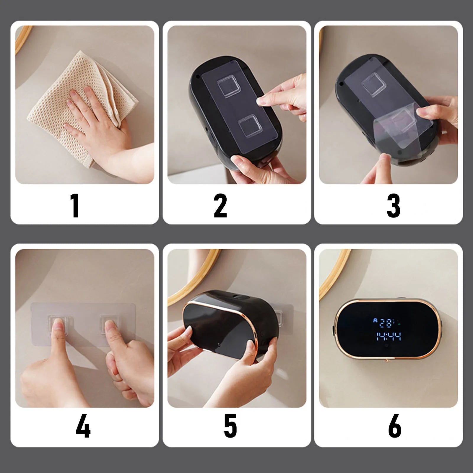 LuxLather Foaming Soap Dispenser