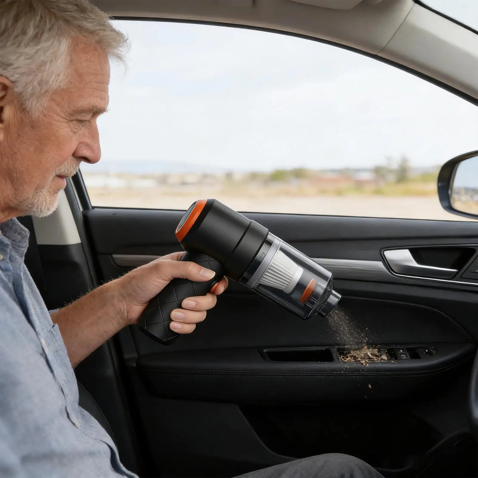 TurboVac Pro Cordless Handheld Car Vacuum